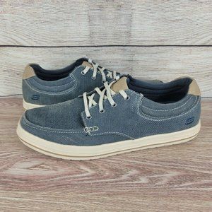 Skechers Define Relaxed Fit Canvas Men's Athletic Memory Foam Shoes Size 10.5